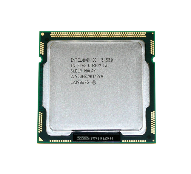 599310-L21 - HP 2.93GHz 2.50GT/s DMI 4MB L3 Cache Socket FCLGA1156 Intel Core i3-530 Dual-core (2 Core) Processor Kit for ProLiant DL120 G6