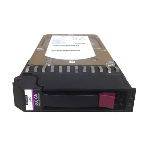 601777-001 HP 600GB 15000RPM SAS 6Gb/s Hot-Pluggable Dual Port LFF 3.5-inch Hard Drive with Tray for MSA Storage Array