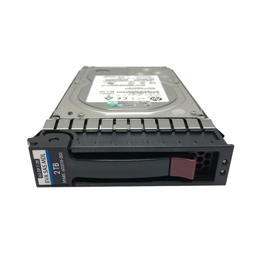 602119-001 HP 2TB 7200RPM SAS 6Gb/s Hot-Pluggable LFF 3.5-Inch Hard Drive with Tray for EVA StorageWorks P6000 Series