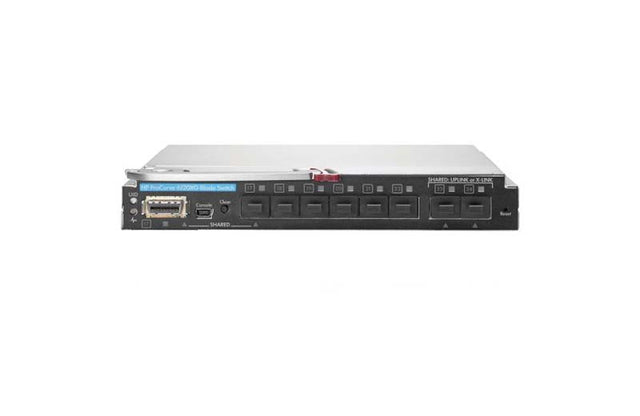 6120XG - HP ProCurve 6120XG 8 x SFP+ Ports 10GBase-X + 1 x 10GBase-CX4 Managed Gigabit Ethernet Blade Switch for BLc3000 Enclosure