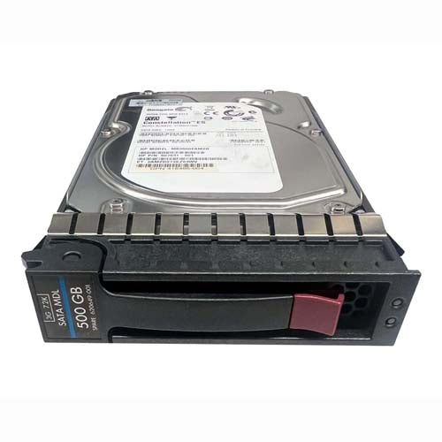 620649-001 HP 500GB 7200RPM SATA 3Gb/s LFF Hot-Pluggable 3.5-inch Midline Hard Drive with Smart Carrier for Gen1 to Gen7 ProLiant Server
