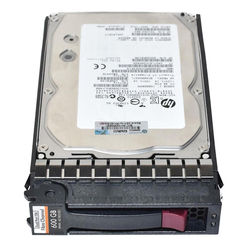 621832-001 HP 600GB 15000RPM Fibre Channel 4Gb/s Hot-Pluggable Dual Port 3.5-inch Hard Drive