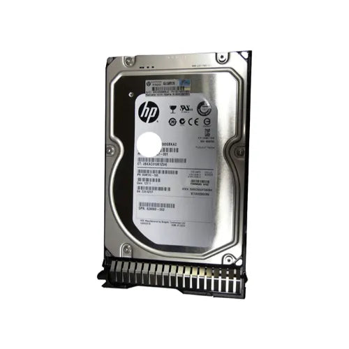 628182-001-GEN - HP 3TB 7200RPM SATA 6Gb/s Hot-Pluggable 512n LFF 3.5-Inch Midline Hard Drive with Smart Carrier for Gen8/9 ProLiant Server/Storage Array