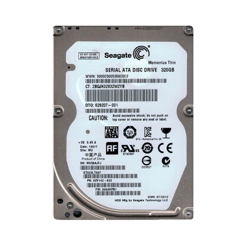 628207-001 HP 320GB 7200RPM SATA 3Gb/s 16MB Cache 2.5-inch Hard Drive