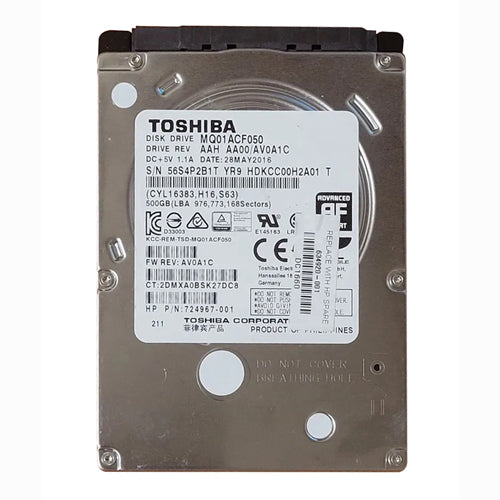 634920-001 HP 500GB 7200RPM SATA 3Gb/s 2.5-inch Hard Drive