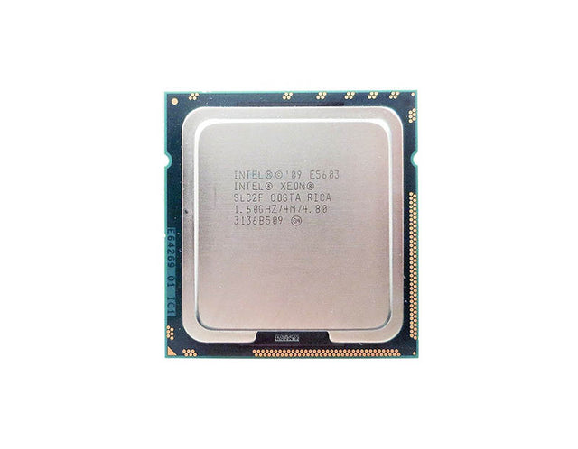 646753-001 - HP 1.60GHz 4.80GT/s QPI 4MB L3 Cache Socket FCLGA1366 Intel Xeon E5603 Quad-core (4 Core) Processor for ProLiant Servers
