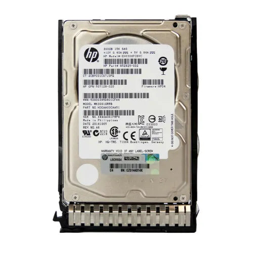 652625-002-RFB - HP 300GB 15000RPM SAS 6Gb/s Hot-Swappable SFF 2.5-Inch Hard Drive with Smart Carrier for ProLiant Server