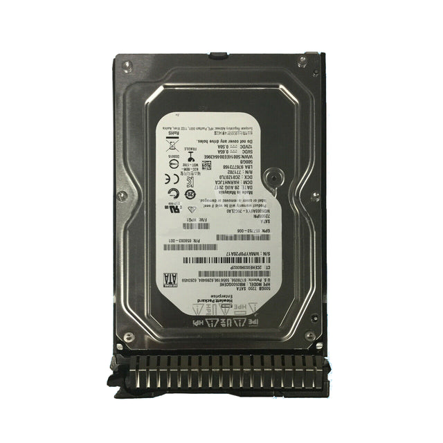 657753-006B - HP 500GB 7200RPM SATA 6Gb/s 3.5-inch Hard Drive