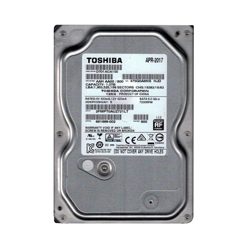 661699-002 HP 1TB 7200RPM SATA 6Gb/s 32MB Cache Hot-Swappable 3.5-inch Hard Drive