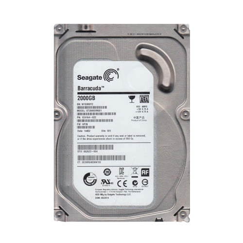 662623-004 HP 2TB 7200RPM SATA 6Gb/s 64MB Cache 3.5-Inch Hard Drive