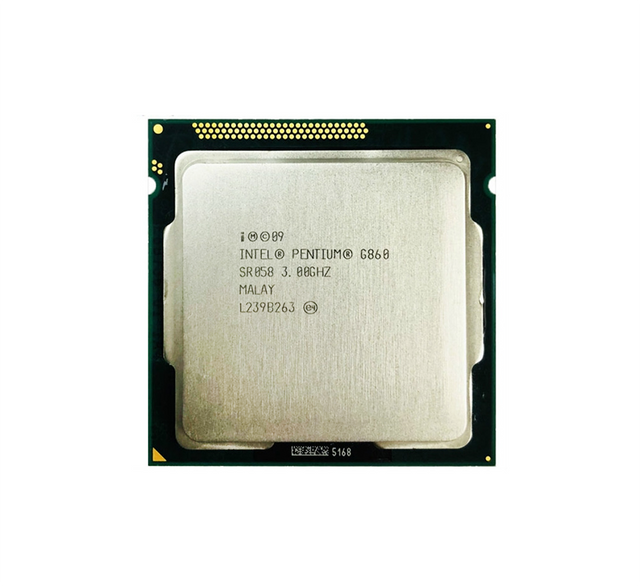 665123-001 - HP 3.00GHz 5.00GT/s DMI 3MB L3 Cache Socket FCLGA1155 Intel Pentium G860 Dual-core (2 Core) Processor