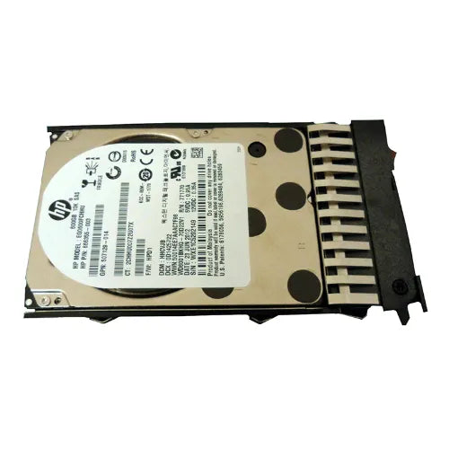 666355-003-SC - HP 600GB 10000RPM SAS 6Gb/s Hot-Pluggable SFF 2.5-inch Hard Drive with Smart Carrier for Gen8/9 ProLiant Server/Storage Array