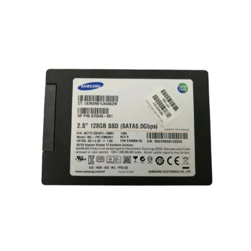 675546-001-GEN-HP 128GB 2.5 inch MLC 6Gb/s SATA Solid State Drive