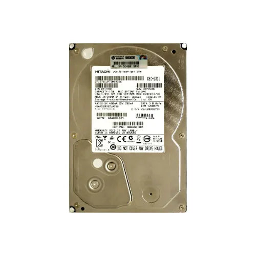 684057-001-RFB - HP 1TB 7200RPM SATA 3Gb/s LFF Hot-Pluggable 3.5-inch Hard Drive with Tray for Gen1/7 ProLiant Server & Storage Array