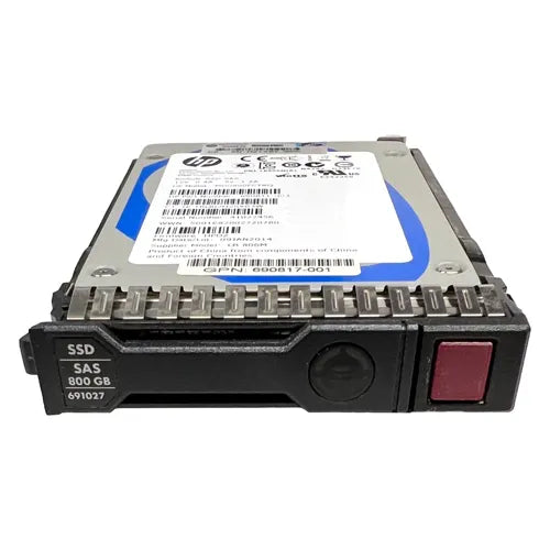 691027-001 HP 800GB Multi-Level-Cell SAS 6Gb/s Mainstream Endurance 2.5-Inch Enterprise Solid State Drive for ProLiant Servers