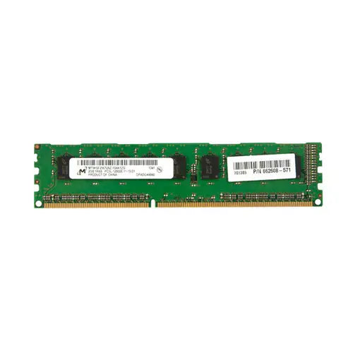 712286-571 - HP 2GB DDR3-1866MHz PC3-14900 ECC Unbuffered CL13 UDIMM de 240 pines y 1,5 V Módulo de memoria de rango único