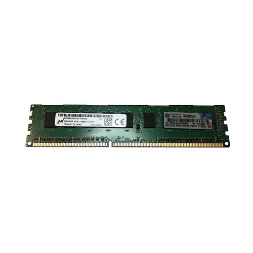 713750-071 - HP 2GB DDR3-1600MHz PC3-12800 ECC Unbuffered CL11 240-Pin UDIMM 1.35V Single Rank Memory Module