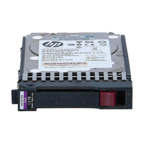 718291-001 HP 1.2TB 10000RPM SAS 6Gb/s Hot-Pluggable Dual Port SFF 2.5-inch Enterprise Hard Drive with Tray for Gen1/7 ProLiant Server