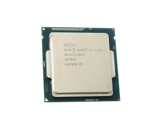 721864-004 - HP 3.10GHz 5.00GT/s DMI 8MB L3 Cache Socket FCLGA1150 Intel Xeon E3-1220V3 Quad-core (4 Core) Processor