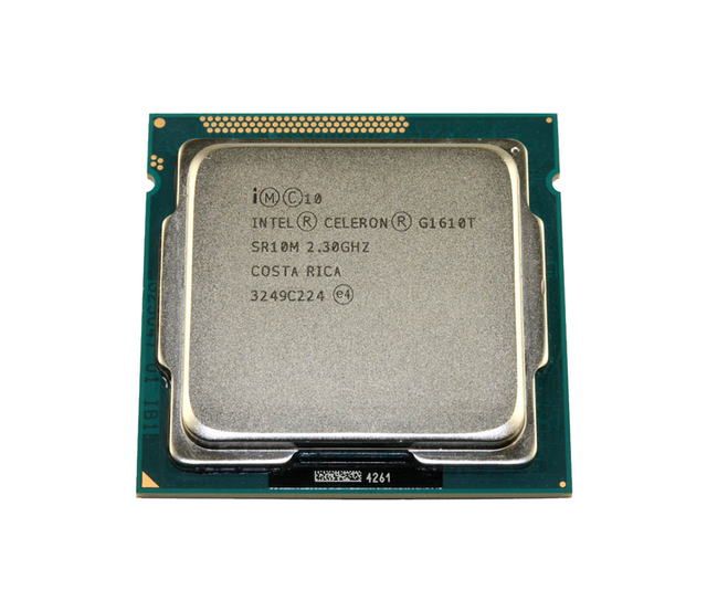 730232-001 - HP 2.30GHz 5.00GT/s DMI 2MB L3 Cache Socket FCLGA1155 Intel Celeron G1610T Dual-core (2 Core) Processor for ProLiant MicroServer Gen8