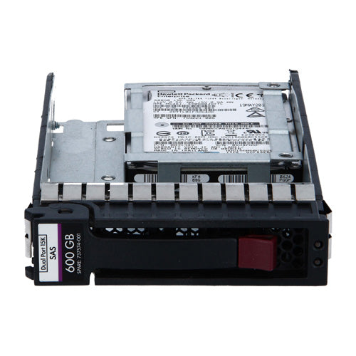 737574-001 HP 600GB 15000RPM SAS 12Gb/s Hot-Pluggable Dual Port LFF 3.5-inch Hard Drive with Tray for Gen1/7 ProLiant Server/Storage Array