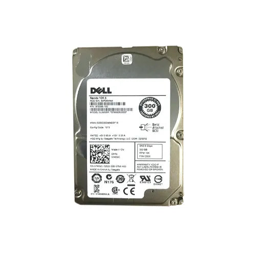 745GC-GEN - Dell 300GB 10000RPM SAS 6Gb/s 2.5-Inch Hard Drive