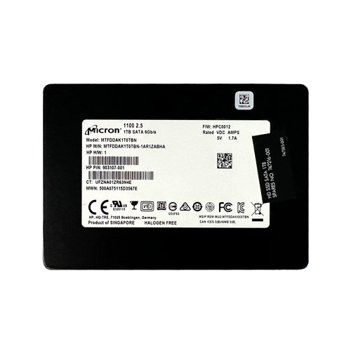 747216-001 HP 1TB SATA 6Gb/s 2.5-Inch Solid State Drive