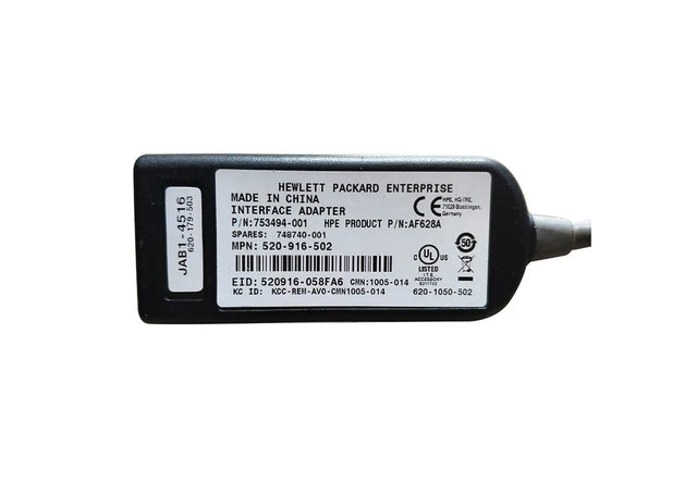 748740-001 - HP RJ-45 KVM Console USB Interface Adapter Cable (Keyboard / Video D-SUB / Mouse)