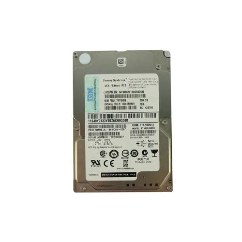 74Y6496-NL - IBM 300GB 15000RPM SAS 6Gb/s 2.5-Inch Hard Drive for pSeries