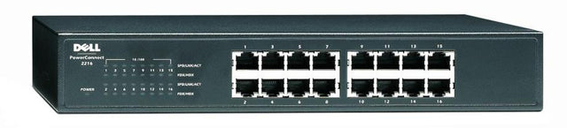 PowerConnect 2216 16-Ports Fast Ethernet Switch