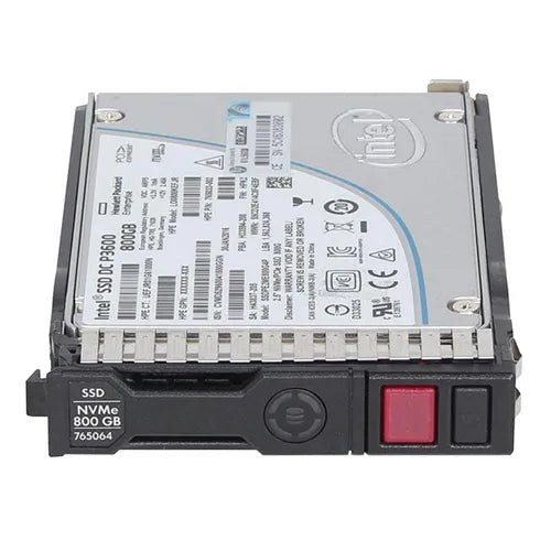 765064-001 HP 800GB Multi-Level Cell PCI Express NVMe 3.0 x4 Mixed Use 2.5-Inch Solid State Drive with Smart Carrier for ProLiant ML350 Gen10