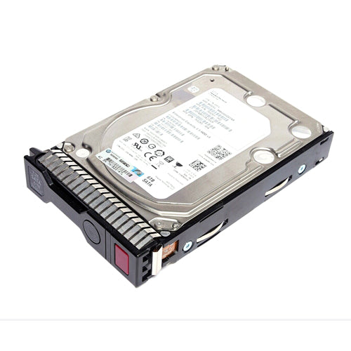 765862-001 HP 6TB 7200RPM SATA 6Gb/s Hot-Pluggable LFF 3.5-inch Midline Hard Drive with Smart Carrier for Gen8/9 ProLiant Server