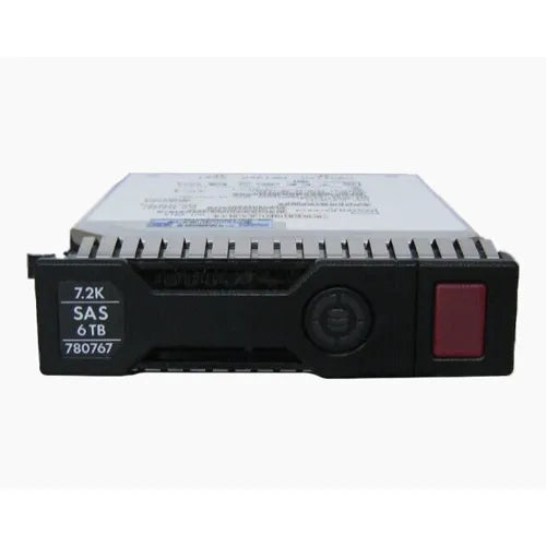 780767-001 HP 6TB 7200RPM SAS 6Gb/s Hot-Pluggable LFF 3.5-inch Midline Hard Drive with Smart Carrier for ProLiant Server