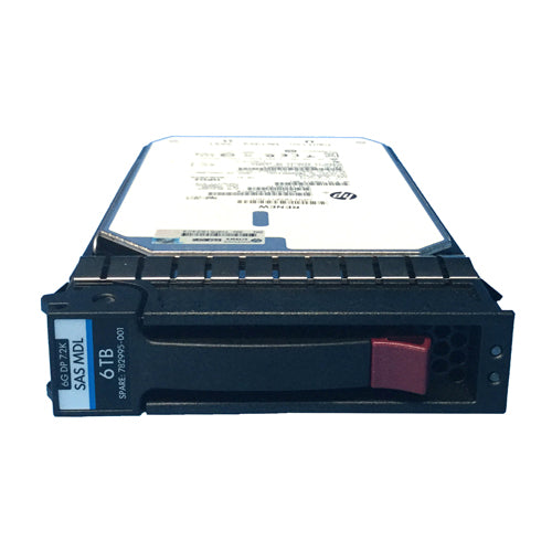 782995-001 HP 6TB 7200RPM SAS 6Gb/s Hot-Pluggable Dual Port LFF 3.5-inch Midline Hard Drive with Tray for Gen1/7 ProLiant Server