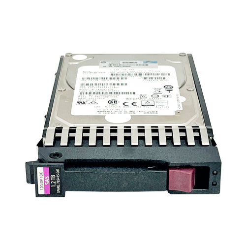 785415-001 HP 1.2TB 10000RPM SAS 12Gb/s Hot-Pluggable Dual Port SFF 2.5-inch Enterprise Hard Drive with Tray for Gen1/7 ProLiant Server