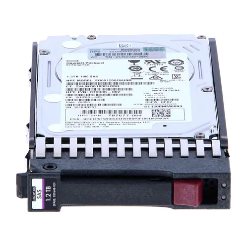 787648-001 HP 1.2TB 10000RPM SAS 12Gb/s Hot-Pluggable Dual Port SFF 2.5-inch Enterprise Hard Drive with Tray for MSA/MSA2 Storage Array