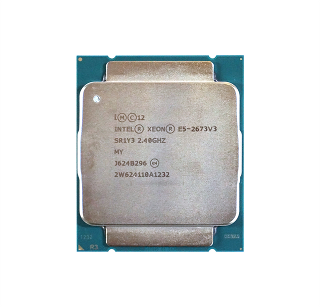 789126-001 - HP 2.40GHz 5.00GT/s DMI 30MB L3 Cache Socket LGA2011-3 Intel Xeon E5-2673V3 Dodeca-core (12 Core) Processor