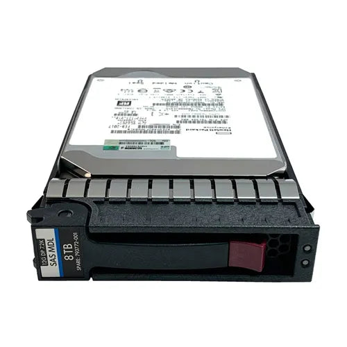793772-001 HP 8TB 7200RPM SAS 12Gb/s Hot-Pluggable 512e 3.5-Inch Midline Hard Drive for G7 ProLiant Servers