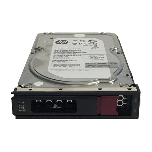 797526-001 HP 2TB 7200RPM SAS 6Gb/s Hot Swappable 3.5-Inch Midline Hard Drive