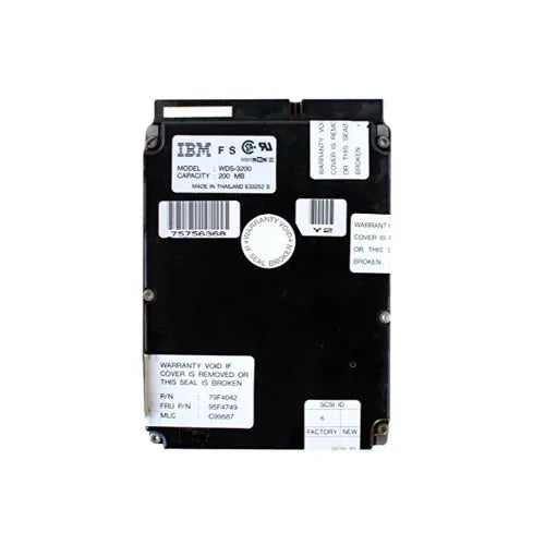 79F4042-1 - IBM 210MB 4300RPM SCSI 50-Pin 32KB Cache 3.5-Inch Hard Drive