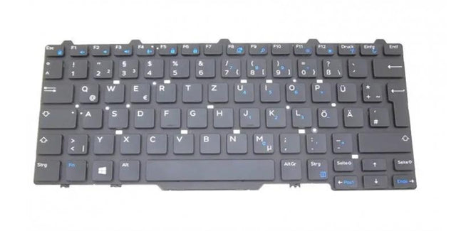 7J19R Dell Latitude E7450 German Layout QWERTZ Non-backlit