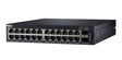 Dell - 7W1WN - Networking X1026 24-Ports SFP 10/100/1000Base-T PoE Manageable Layer 2 Rack-Mountable Gigabit Ethernet Switch