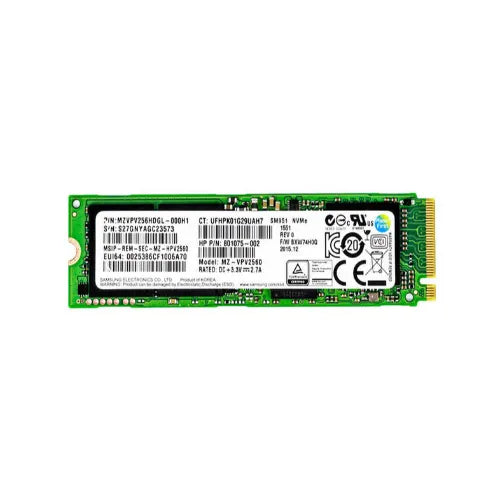 801075-002-GEN - HP 256GB Triple-Level Cell PCI Express NVMe 3.0 x4 M.2 2280 Solid State Drive
