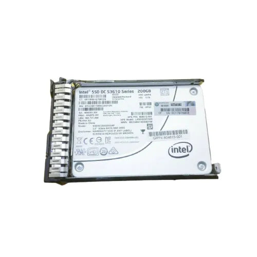 804612-001-GEN-HP 200GB 2.5 inch MLC 6Gb/s SATA Solid State Drive