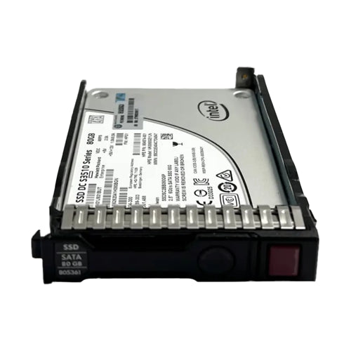805361-001 HP 80GB SATA 6Gb/s Read Intensive SFF 2.5-Inch Solid State Drive for ProLiant Gen10 Servers
