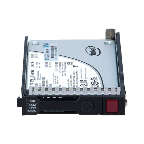 805383-001 HP 1.6TB SATA 6Gb/s Mixed Use-2 Smart Carrier 2.5-Inch Solid State Drive for ProLiant Servers