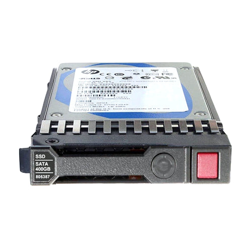 805387-001 HP 400GB Multi-Level Cell SATA 6Gb/s Write Intensive 2.5-Inch Solid State Drive with Hot Pluggable Smart Carrier for ProLiant BL460c Gen10