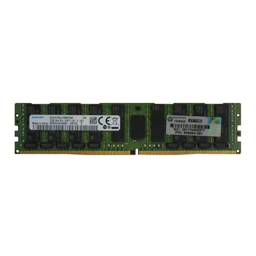 809084-091 HP 32GB DDR4-2400MHz PC4-19200 ECC Registered LRDIMM CL17 2Rx4 1.2V 288-Pin Memory Module