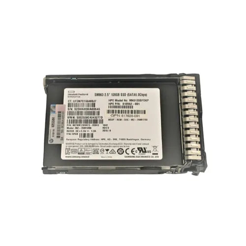 816962-001-GEN-HPE 120GB 2.5 inch MLC 6Gb/s SATA Solid State Drive