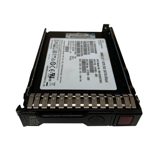 817116-001 HP 1.92TB Multi-Level Cell SATA 6Gb/s Hot Pluggable Mixed Use-3 SFF 2.5-Inch Solid State Drive with Smart Carrier for ProLiant XL170r Gen9